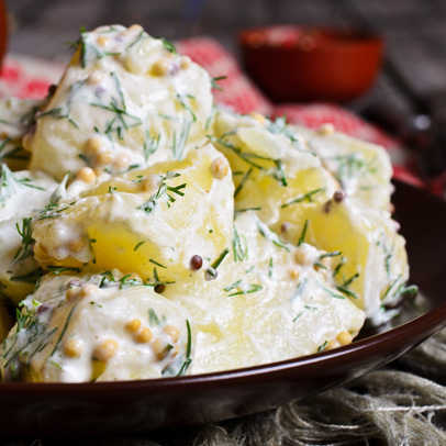In the Vegetable Patch: Scrumptious potato salad