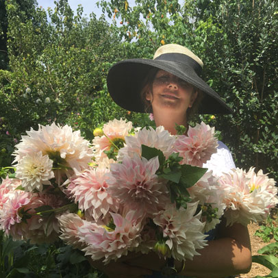 Meet Elizabeth Back, Flower grower