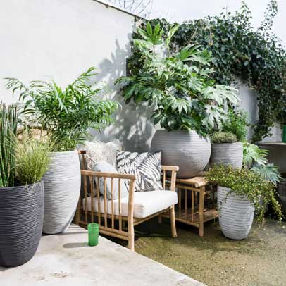 How to: style balcony pots